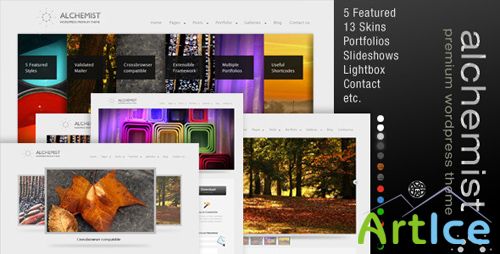 ThemeForest - Alchemist v1.1 - Portfolio and Corporate Wordpress Theme