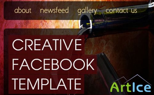 ActiveDen - Creative facebook page template - RETAIL