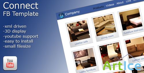 ActiveDen - Connect - Facebook Template (Timeline Version) - RETAIL