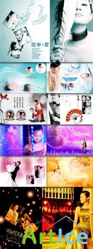 PSD PhotoTemplates - Simple Love