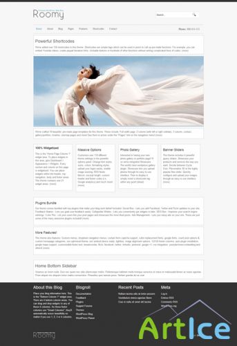 TemplateSold - Roomy - WordPress Template