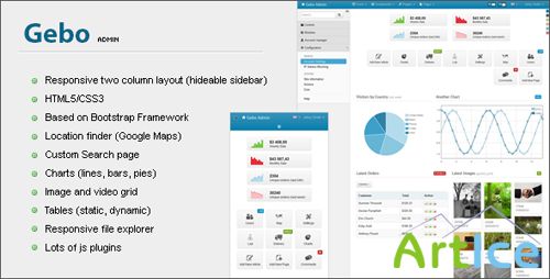 ThemeForest - Gebo v1.5 - Admin Responsive Template