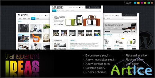 ThemeForest - Mazine v1.4.1 - WordPress Theme - A WP E-Commerce theme