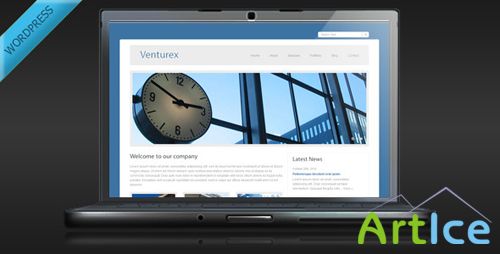 ThemeForest - Venturex v1.0.1 - Minimalist Business WordPress Theme