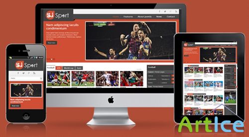 SmartAddons - SJ eSport v1.0 Template for Joomla 2.5