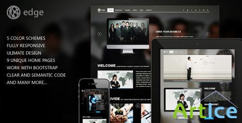 ThemeForest - Edge Corporate Web Template