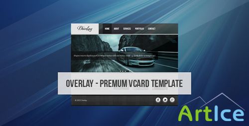 ThemeForest - Overlay - Creative Vcard