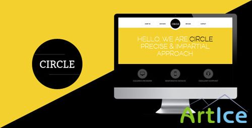 ThemeForest - Circle HTML Responsive Template