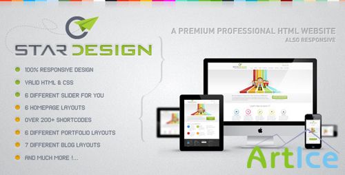 ThemeForest - CStar Design Web Site