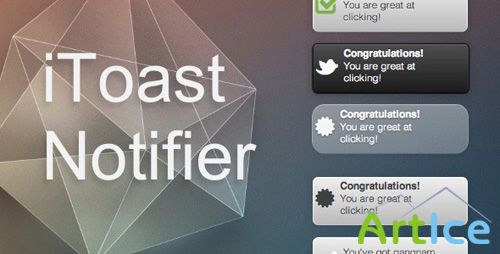 CodeCanyon - iToast Notification Messages with Icons