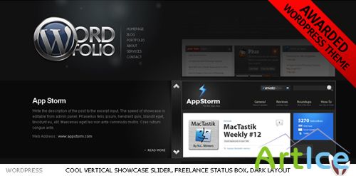 ThemeForest - Wordfolio - WordPress Template