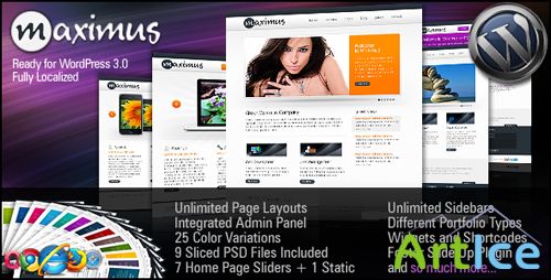 ThemeForest - Maximus v2.3 - Professional WordPress Theme