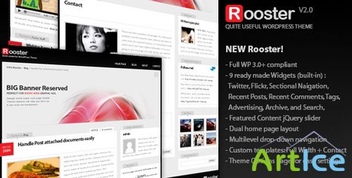 ThemeForest - Sofa Rooster, WordPress theme