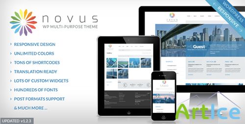 ThemeForest - Novus Multipurpose Corporate Wordpress Theme v1.2.3