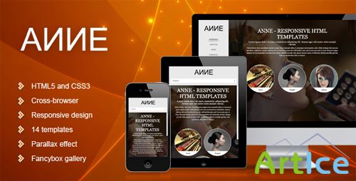 ThemeForest - Anne - Responsive Template