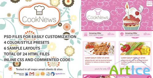 ThemeForest - Newsletter Cook News