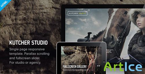 ThemeForest - Kutcher Studio - Responsive Parallax Template