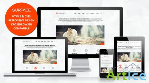 MojoThemes - Surface - Responsive HTML5 Website Template