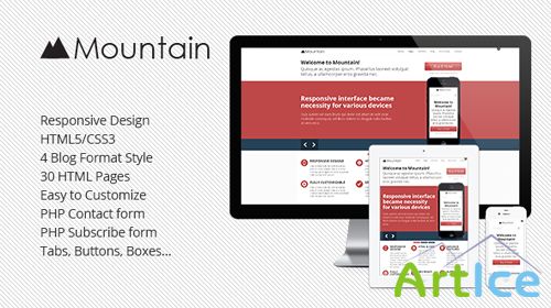 MojoThemes - Mountain - Responsive Multi-Purpose Theme