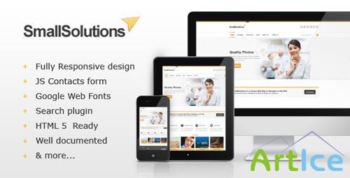 ThemeForest - Smallsolutions - Responsive Site Template