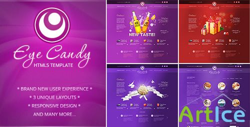 ThemeForest - Eye Candy - Responsive HTML5 Template