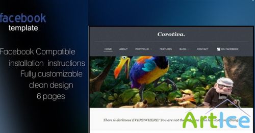 ThemeForest - Corotiva - Facebook Business Template