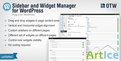 CodeCanyon - Sidebar & Widget Manager for WordPress v1.2