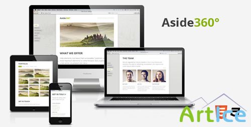 ThemeForest - Aside360 - Responsive HTML5 One-Page Theme