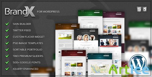 ThemeForest - Brand X - Premium Wordpress Theme