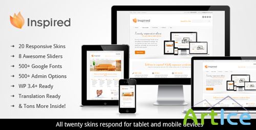 ThemeForest - Inspired v1.3 - Responsive Business WordPress Theme