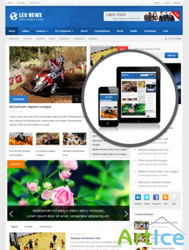 LeoTheme - Leo News for Joomla 2.5