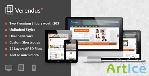 ThemeForest - Verendus - Responsive Business Template