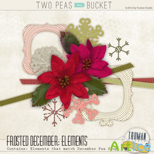 Scrap-kit - Frosted December Elements