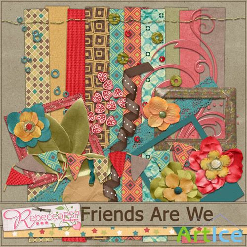 Scrap Set - Friends Are We