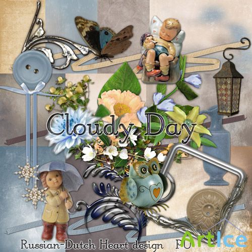 Scrap Set - Cloudy Day