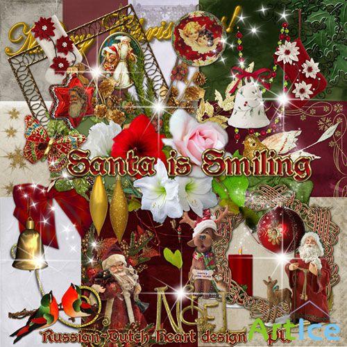 ScrapSet - Santa is Smiling