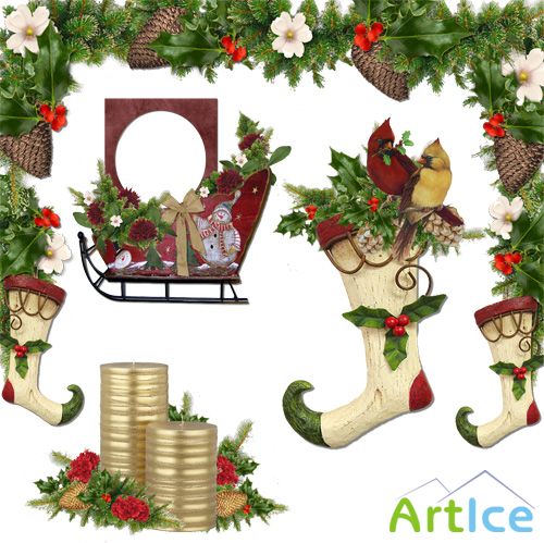 Original Christmas Scrap kit