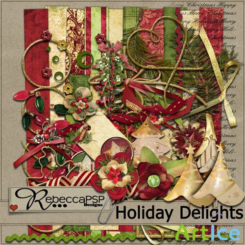 ScrapSet-Holiday Delights