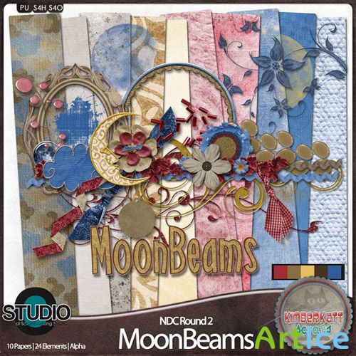 Scrap Set -  Moon Beams