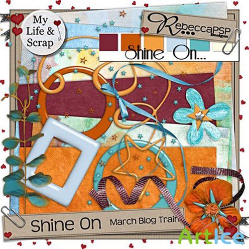 Scrap Set -  Shine On