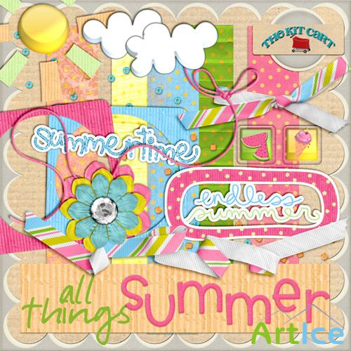 Scrap Set -  All things Summer