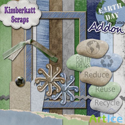 Scrap Set -  Earth Day Addon