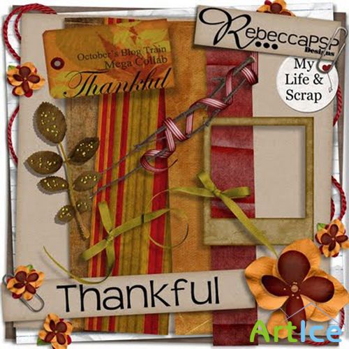 Scrap Set -  Thankful