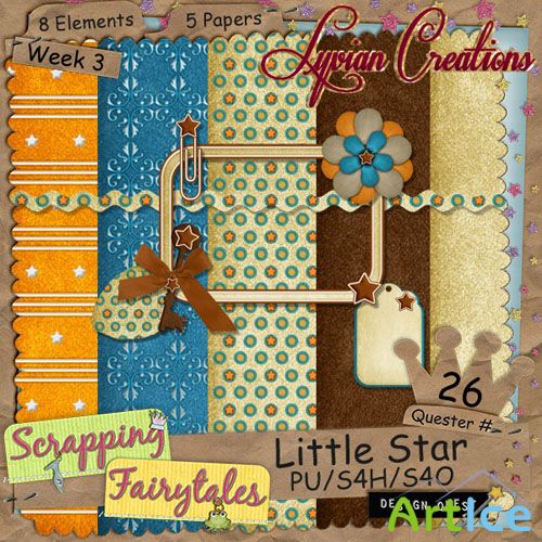 Scrap Set - Little Star