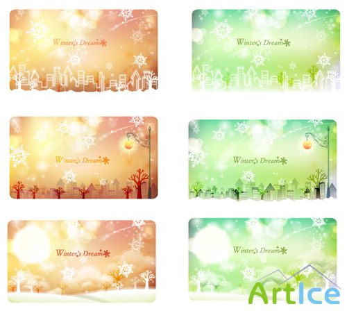 Vector Banners - Winter Dream