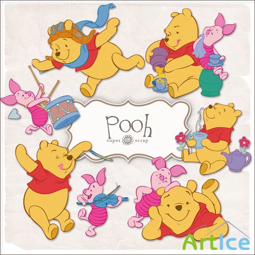 Scrap Kit Pooh