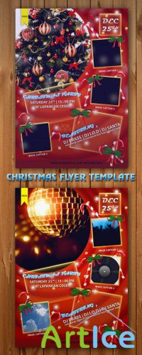 Christmas Flyer/Poster PSD Template V.1