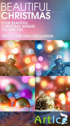 GraphicRiver - Beautiful Christmas: Background Set 140163