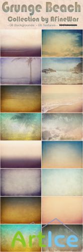 Grunge Beach Textures Collection