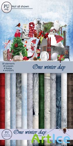 Scrap Set - One winter day